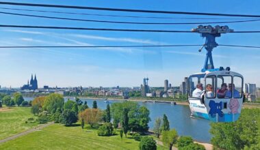Die Kölner Seilbahn über den Rhein