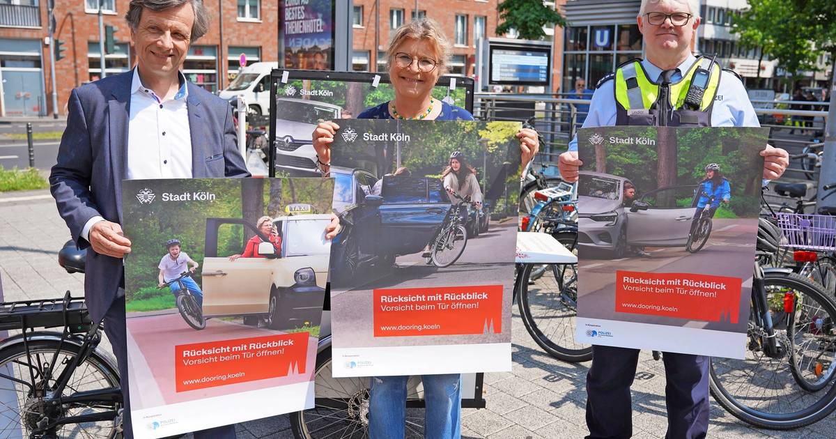 Vorsicht beim Öffnen der Autotüren