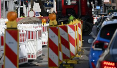 Straßenarbeiten in Düsseldorf: Verkehrseinschränkungen an der Friedrichstraße
