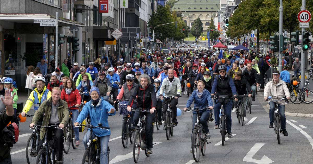 ADFC-Fahrradsternfahrt in Mönchengladbach am 22. Juni 2025