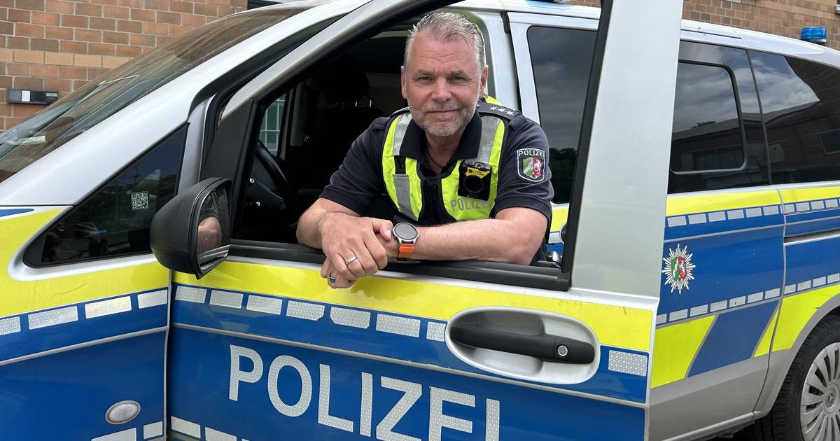 Frank Weißkirchen ist Bezirksdienstbeamter in Dülken