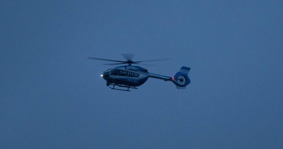 Hubschrauber über Mönchengladbach sucht Einbrecher