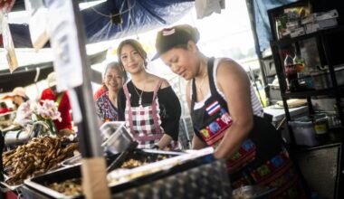 Thailändisches Food-Festival zieht viele Besucher an