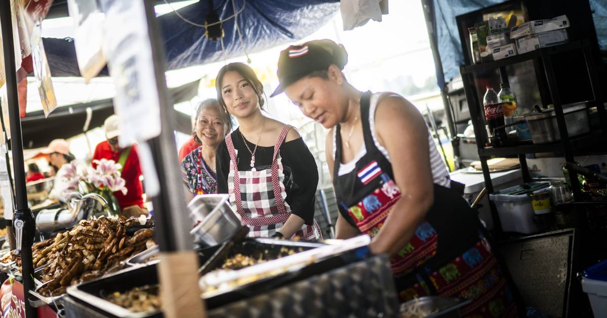 Thailändisches Food-Festival zieht viele Besucher an