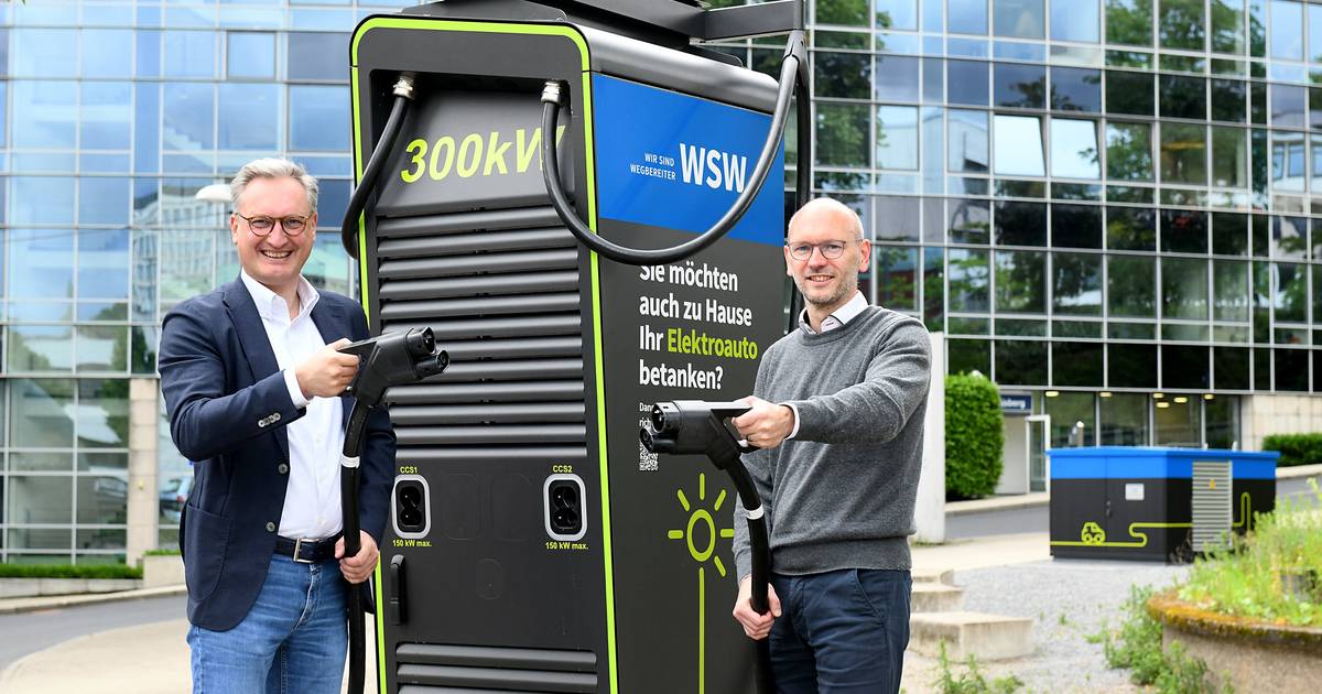 Wuppertaler Stadtwerke nehmen erste Schnellladestation in Betrieb