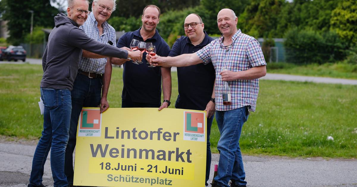 Lintorfer Weinmarkt beginnt schon am Mittwoch