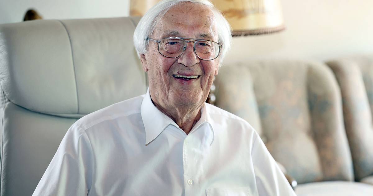 Johannes van der Vorst feiert 95. Geburtstag