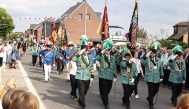Schützenfest Broich-Peel 2025 in Mönchengladbach: Geburtstage und Jubiläen