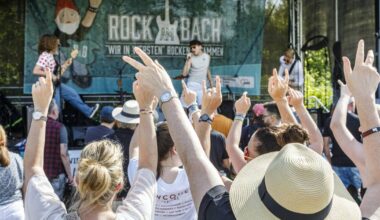 Das Team von „Rock am Bach“ sucht eine Nachwuchsband