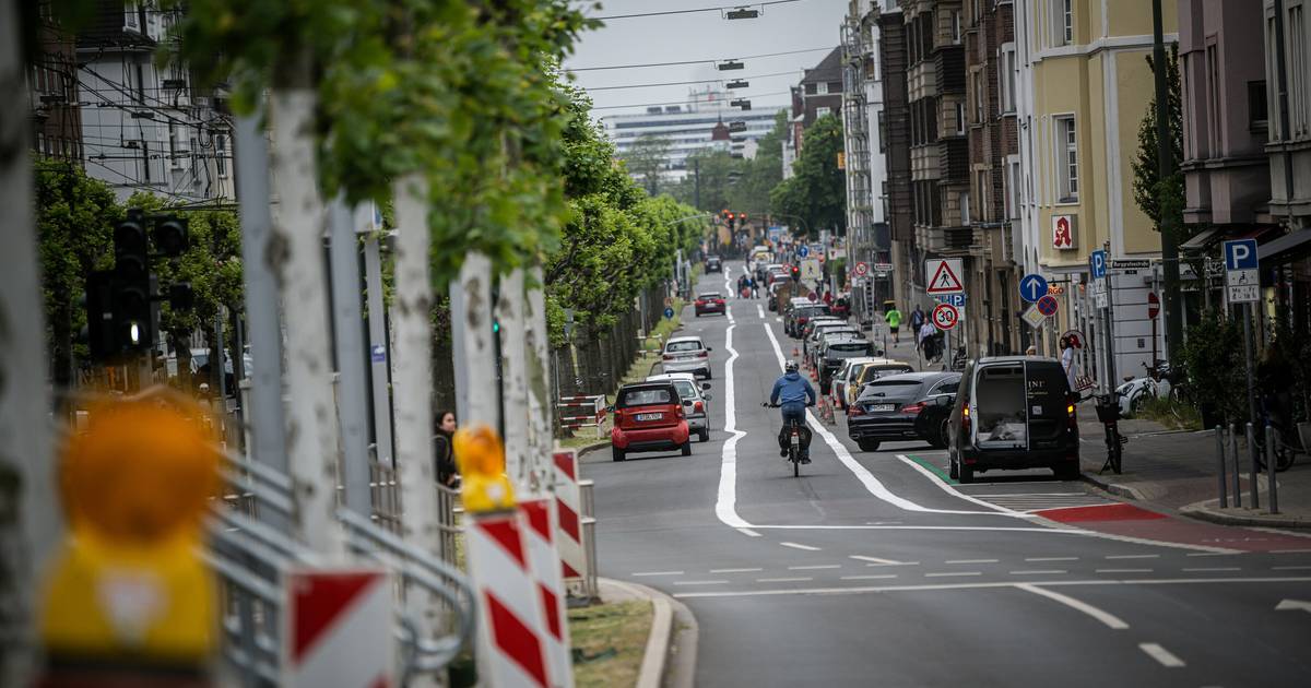 Neue Radwege in Düsseldorf - nur 2,8 Kilometer in einem Jahr
