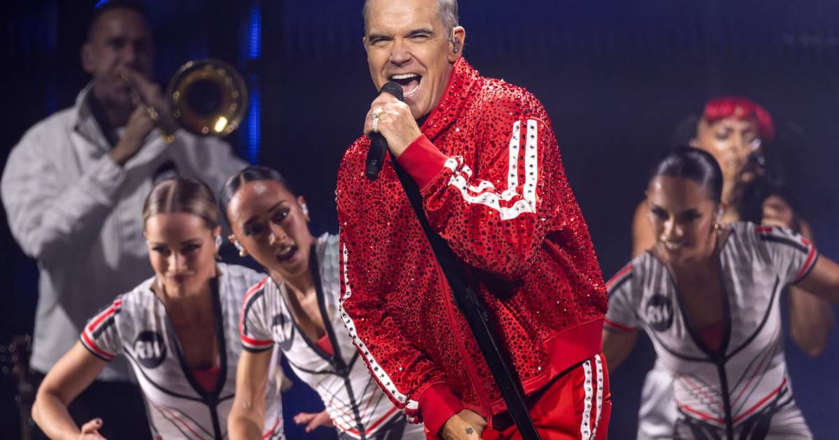 Robbie Williams live in Gelsenkirchen: Auftakt-Konzert der Tour