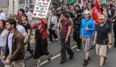 Das war die Gaza-Demonstration am Freitagabend