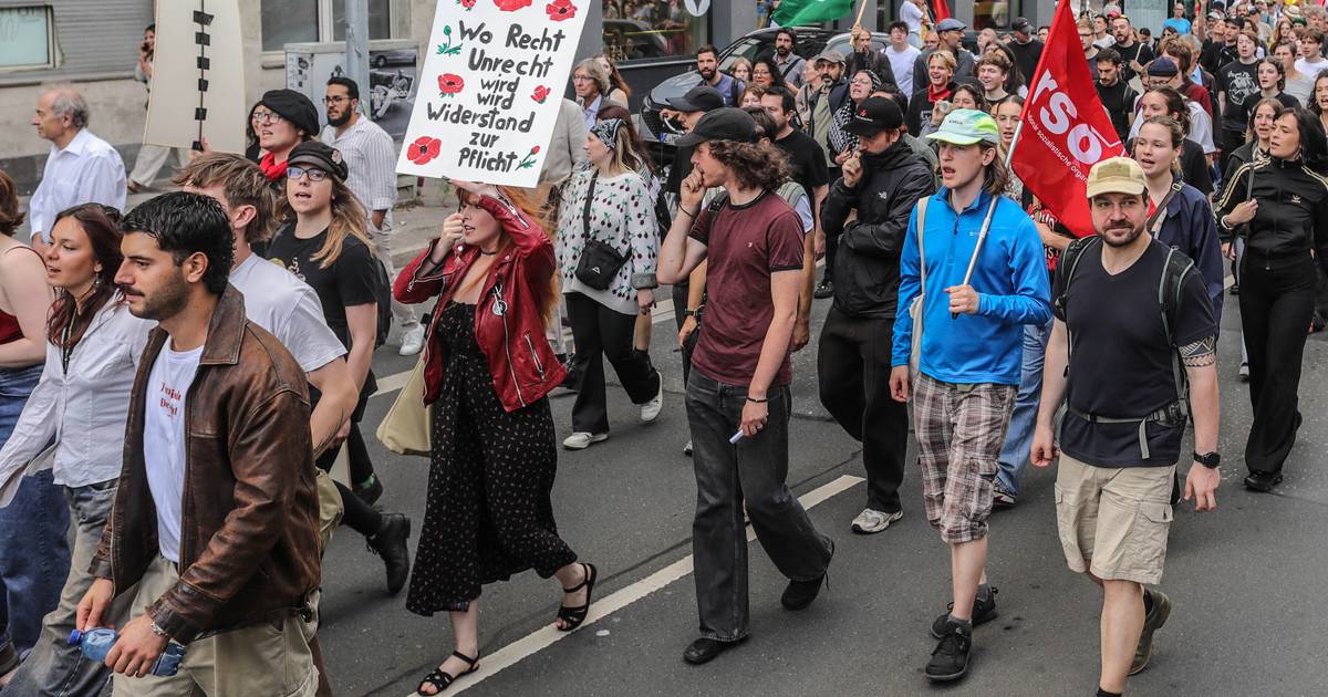 Das war die Gaza-Demonstration am Freitagabend