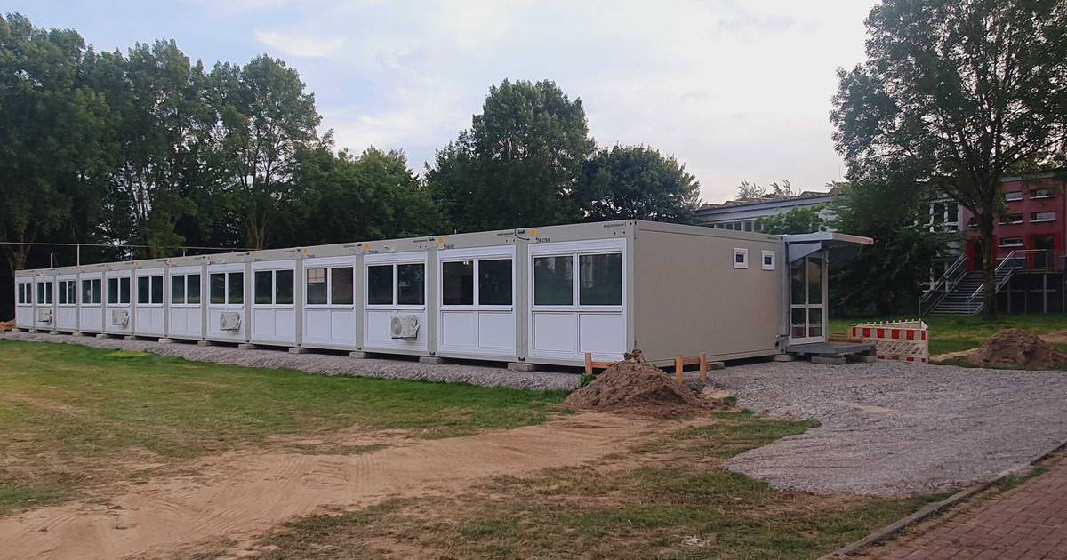 Die halbe Grundschule zieht für OGS-Ausbau in Container