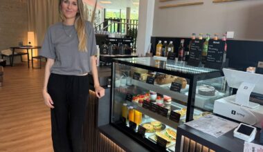 In der Bunkerkirche ist jetzt ein Café