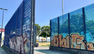 Lärmschutzwände in Flingern werden begrünt 