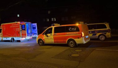 Einsatz Kruchenstraße wegen verletzter Person