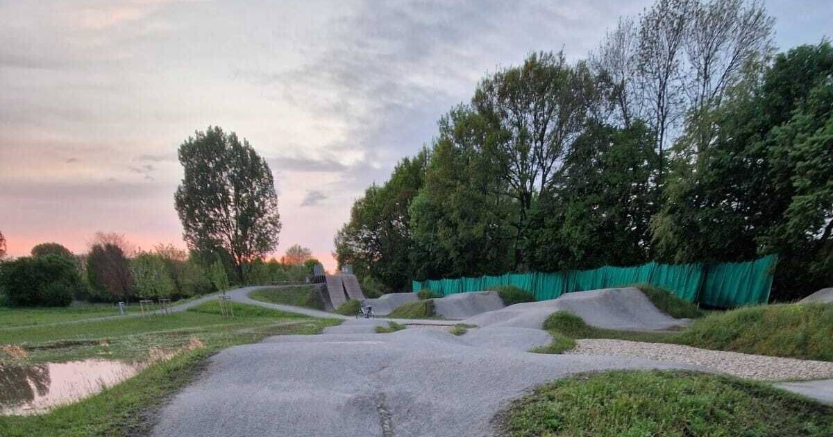 Maßnahmen an der Dirt-Bike-Anlage laufen