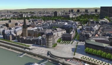Digitaler Zwilling bietet 3D-Simulation von Düsseldorf