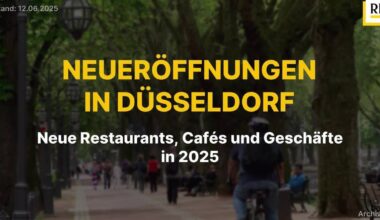 Neue Restaurants, Cafés und Geschäfte