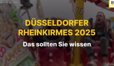 Rheinkirmes 2025 in Düsseldorf: Feuerwerk, Neuerungen und Termine