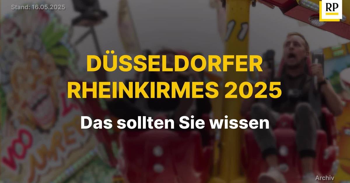 Rheinkirmes 2025 in Düsseldorf: Feuerwerk, Neuerungen und Termine