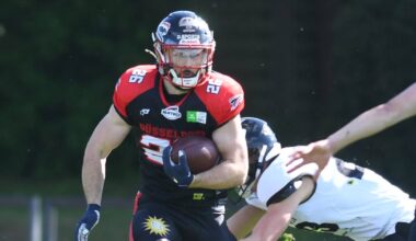 German Football-League: Panther bezwingen Meister Potsdam.