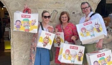 Labubus werden bei Toys und Helden verkauft