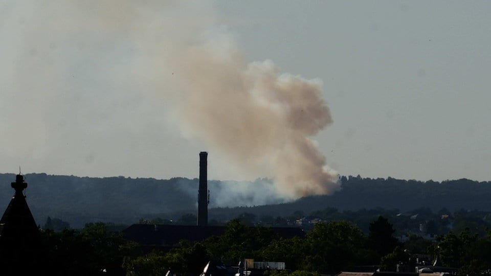 Waldbrände in Nordsachsen und Dresden