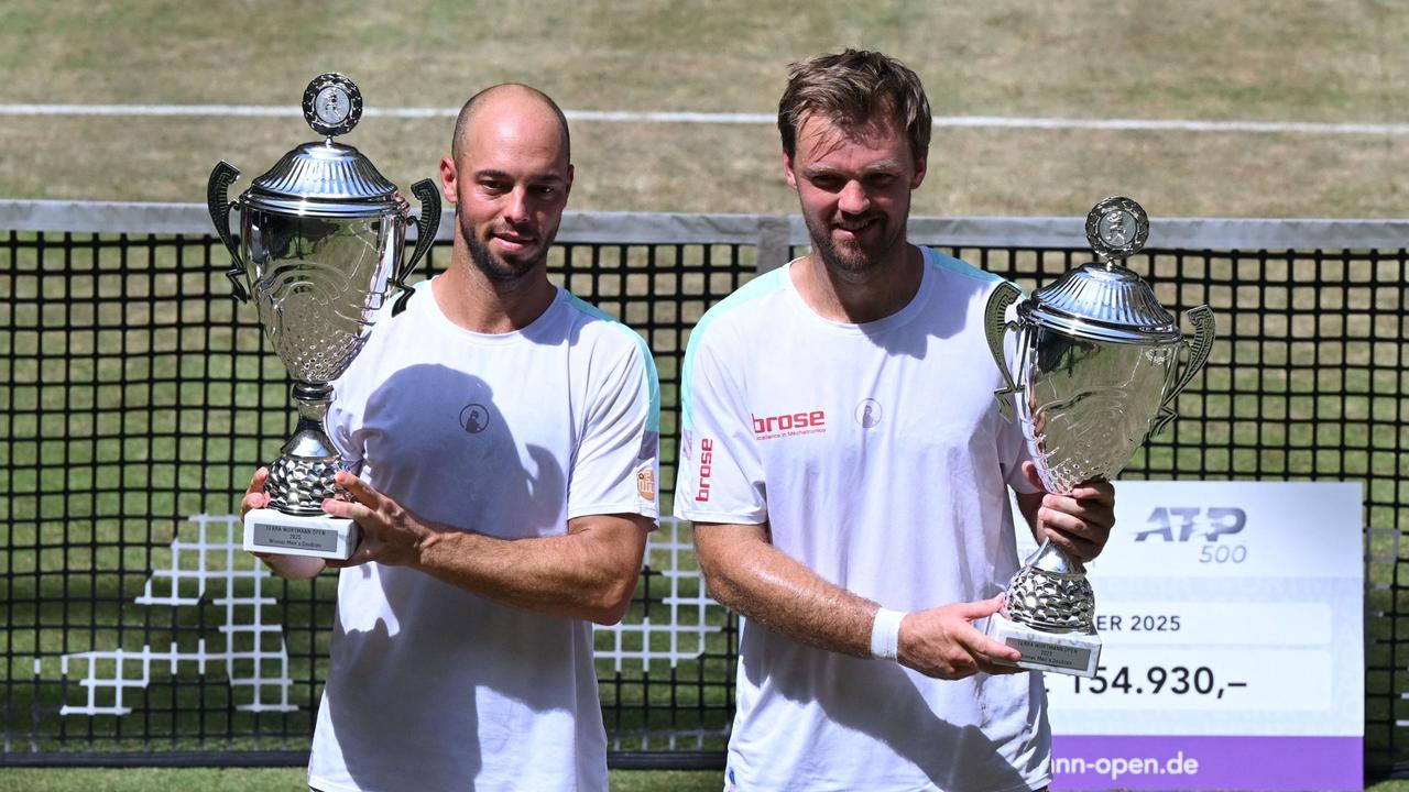 ATP-Turnier: Krawietz/Pütz gewinnen Doppel-Finale in Halle