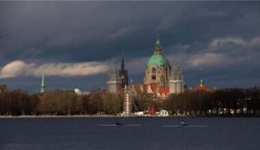 Wolken und Sonne in Bremen und Niedersachsen