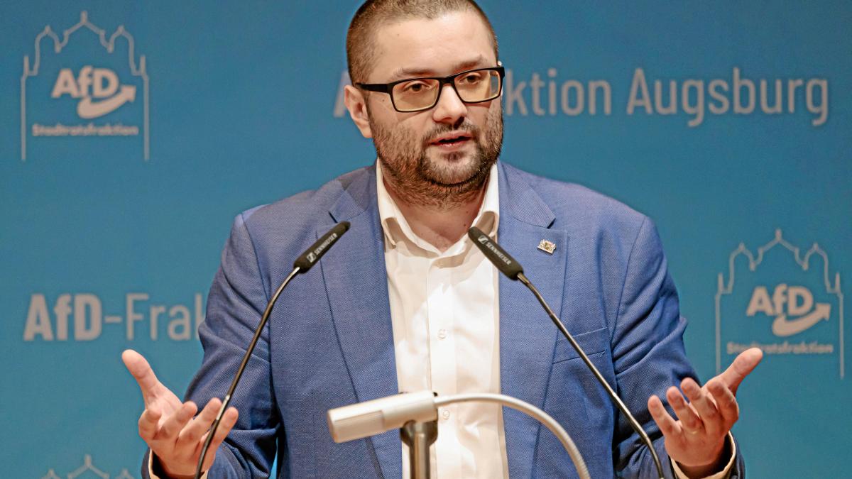 Andreas Jurca will für die AfD Oberbürgermeister in Augsburg werden