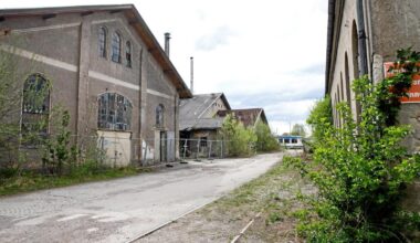 Altes Bahngelände in Augsburg-Hochfeld: Stillstand beim geplanten Wohnungsbau