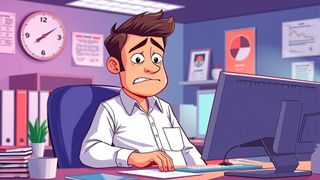 Am digitalen Arbeitsplatz fühlen sich viele Mitarbeitende frustriert und gestresst - das hat eine Studie im Auftrag von Hirschtec und Powell ergeben. (Bild: © chanwut - stock.adobe.com)