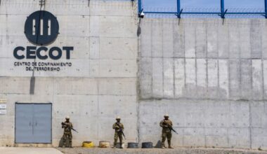 Das Hochsicherheitsgefängnis Cecot in El Salvador