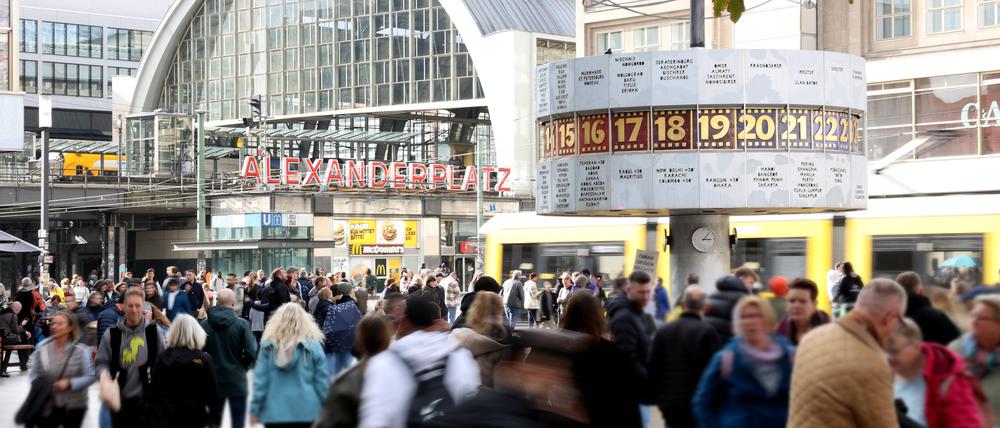 Einige viel frequentierte Orte wie der Alexanderplatz sind laut einem neuen TikTok-Trend in Berlin besonders verhasst. 