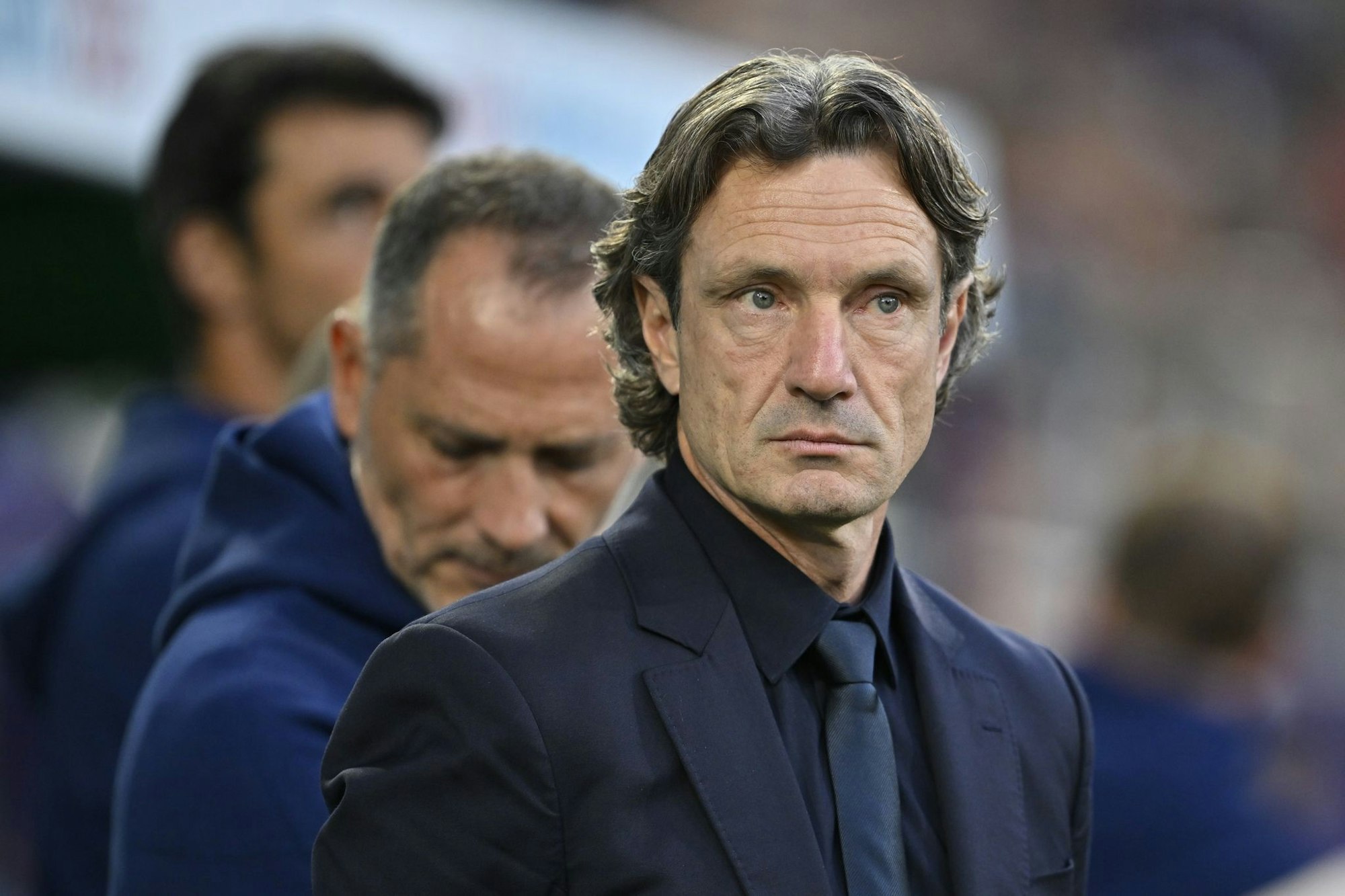 Der Trainer: Laurent Bonadei.