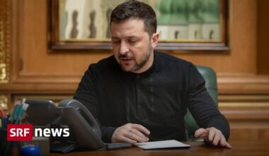 Krieg in der Ukraine - Selenski dankt Trump für US-Unterstützung - News
