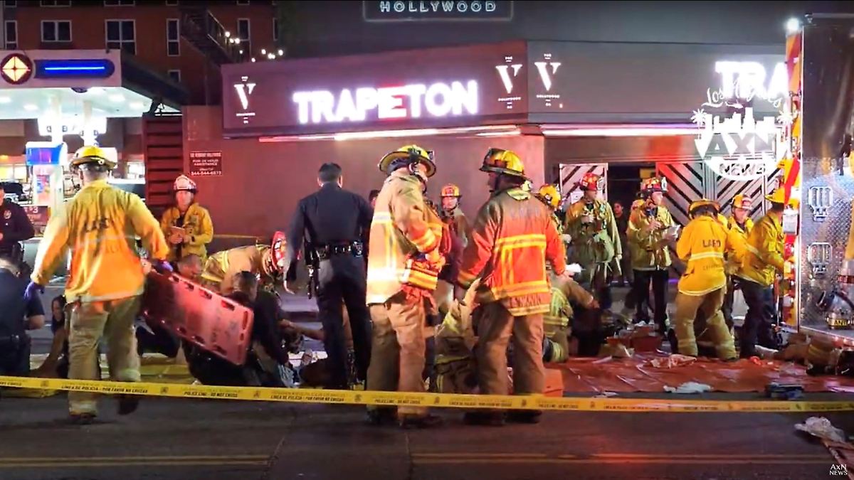 In Menschenmenge gefahren: Fahrer in Los Angeles in Polizeigewahrsam