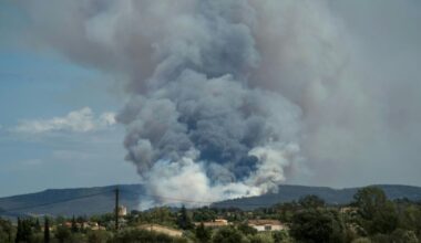 Feuer im Süden Frankreichs