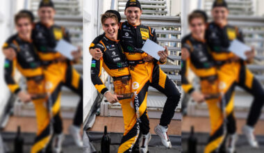 Berchinger Rackl feiert sein erstes GT4-Podium mit Familie und Champagner-Dusche
