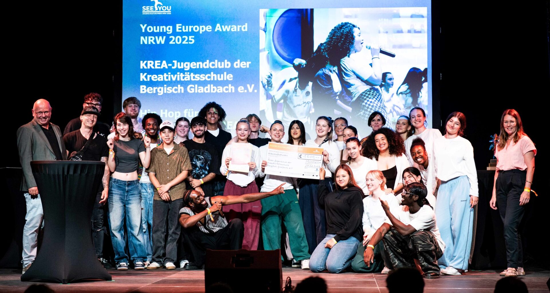 Krea-Jugendclub gewinnt Young Europe Award