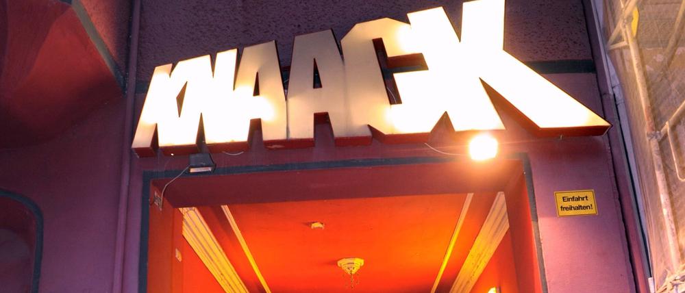 Der alte Knaack-Klub.