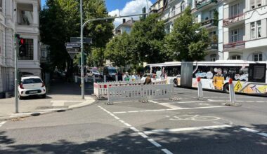 Dotzheimer Straße zum Teil gesperrt