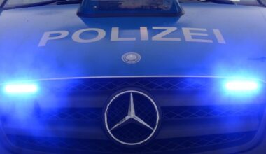 Die Polizei war am und nahe des Riebeckplatzes im Einsatz.