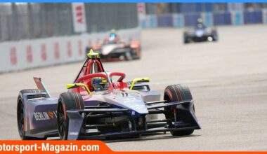 Schwerer Abt-Unfall im 3. Training, Porsche verliert Rad