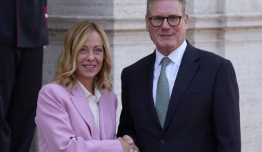 Sir Keir Starmer in Rom: Großbritannien will in Migrationsfragen von Italien lernen