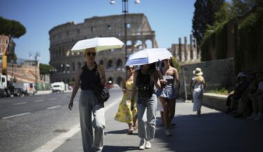 Extreme Hitze in Europa: 2 Hitzetote in Italien, Arbeiten im Freien verboten