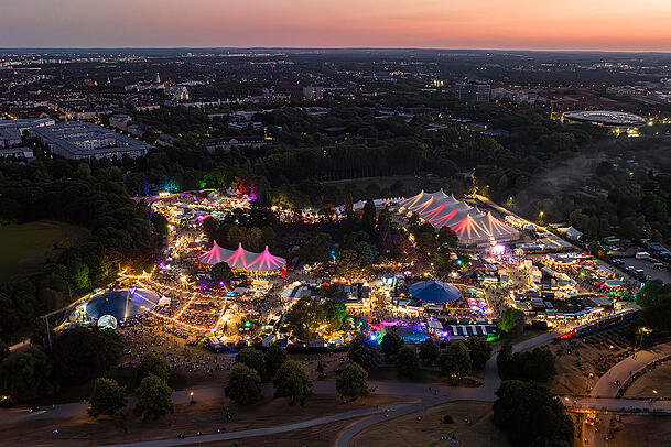 Tollwood Sommerfestival im Olympiapark