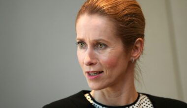 Die EU-Außenbeauftragte Kaja Kallas